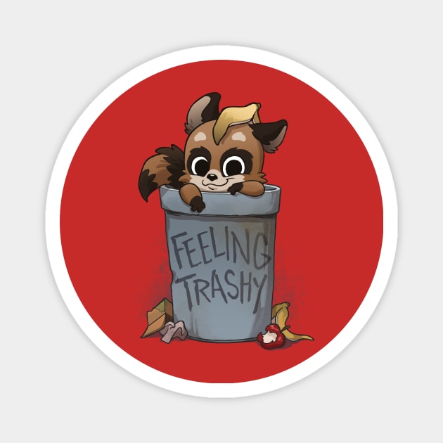 Trashy Magnet by Dooomcat